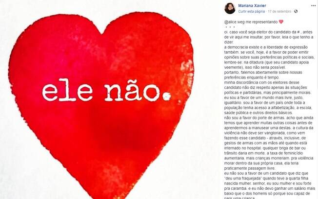 Famosos contra Bolsonaro que utilizaram de argumentação nas redes sociais