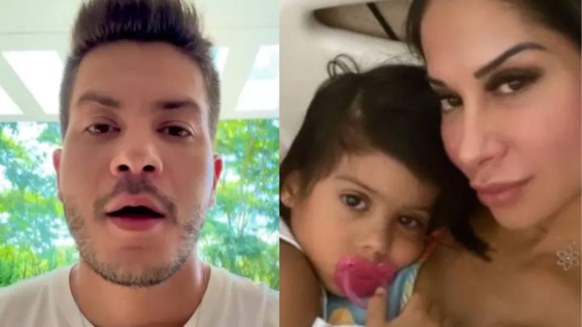 Arthur Aguiar comenta estado de saúde da filha após polêmica com Maíra