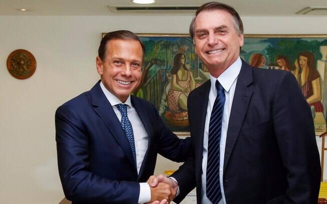 joão Doria declarou apoio ao governo Bolsonaro
