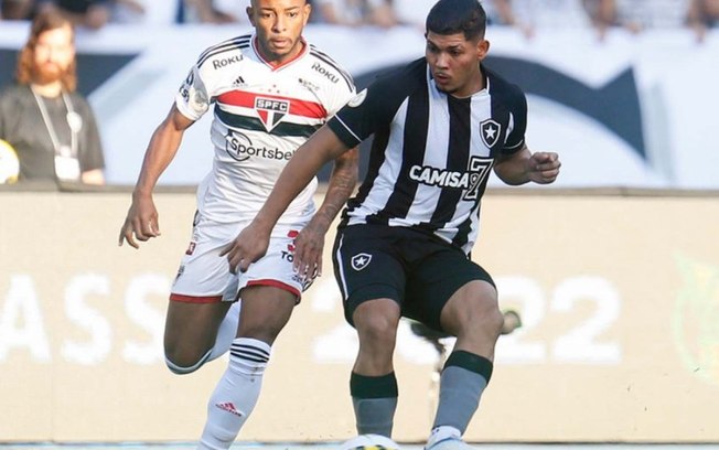 Botafogo vence o São Paulo, espanta a crise e sai do Z4 do Brasileirão