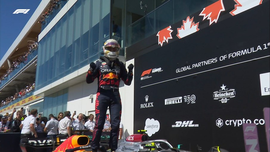Verstappen controla e vence o GP do Canadá