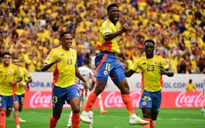 Colômbia vence o Paraguai e assume liderança do grupo D, Brasil decepciona, veja o resumo da Copa América desta segunda-feira (24)