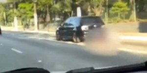 SP: mulher é arrastada e perde pernas na Marginal Tietê