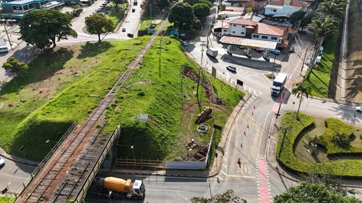 Primeiro viaduto do Trem Intercidades sai do papel em Vinhedo