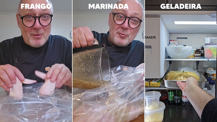 Marinando a carne