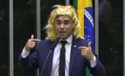 Deputado Nikolas Ferreira faz discurso transfóbico na Câmara