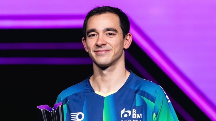 Calderano assume a 2ª posição do ranking mundial do tênis de mesa