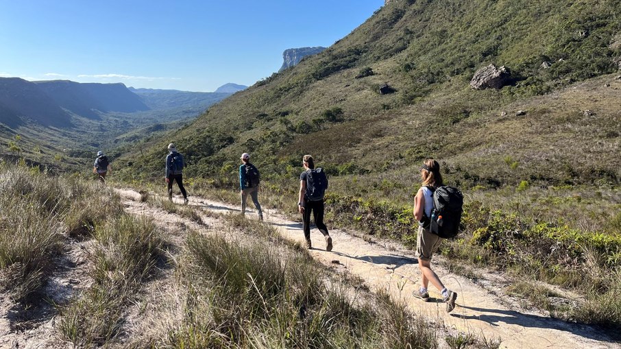Turistas no Vale do Pati - Chapada Diamantina (BA)