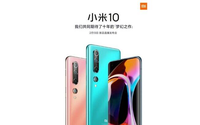 Xiaomi Mi 10 tem data de lançamento divulgada