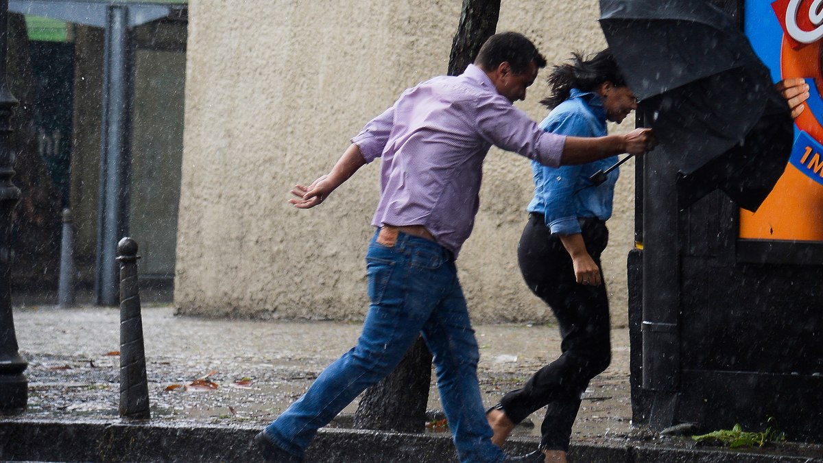 Pode chover forte nas próxima horas Pode chover forte nas próxima horas