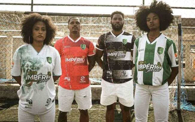 Com homenagens, Império Serrano lança novas camisas para a Série C do Campeonato Carioca