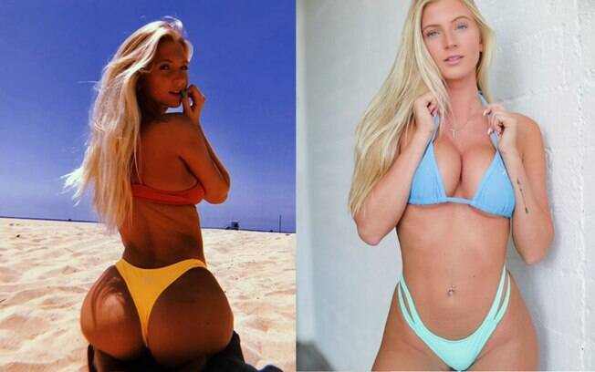 Alexis Clark é uma das mais novas musas do verão da lista, e aos 20 anos já conquistou 345 mil seguidores Alexis Clark é uma das mais novas musas do verão da lista, e aos 20 anos já conquistou 345 mil seguidores