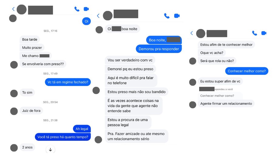 Presos recorrem ao Facebook para iniciar conversas e possíveis relacionamentos