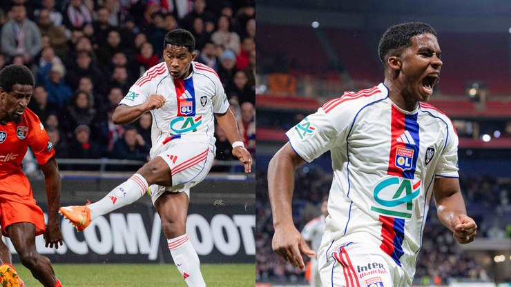 Endrick é exaltado na imprensa europeia após nova vitória do Lyon