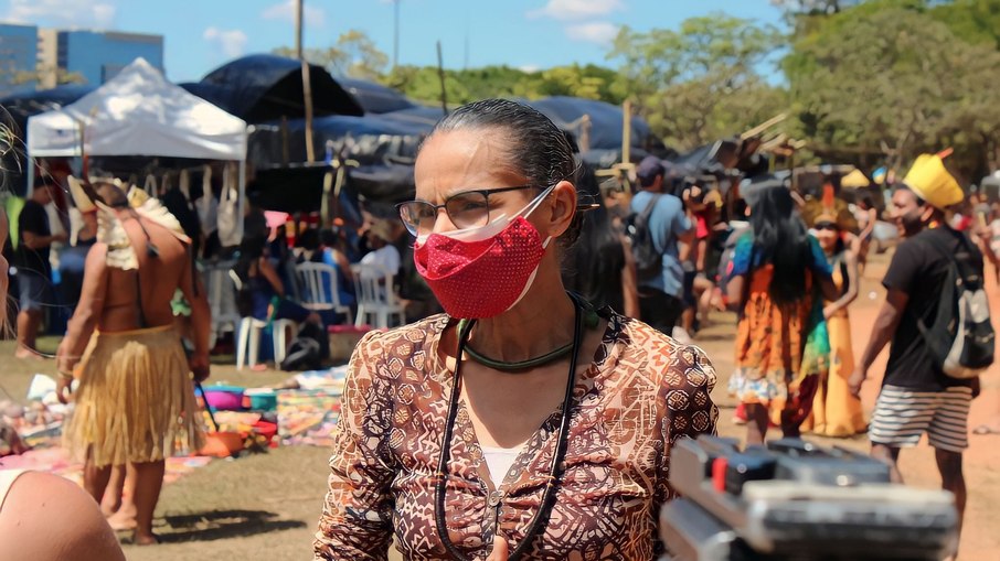 Marina Silva, ministra do Meio Ambiente