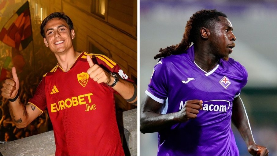 Roma e Fiorentina medem forças na capital italiana
