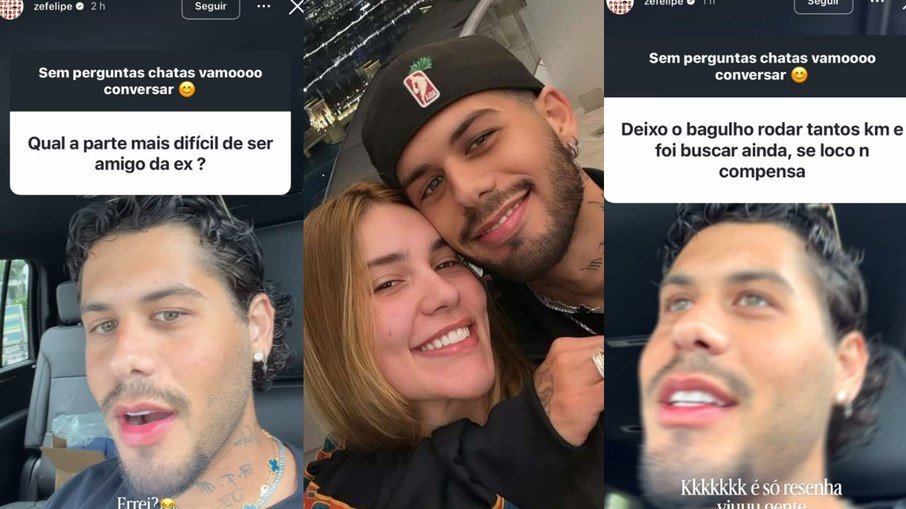Zé Felipe fala sobre relação com Virginia Fonseca