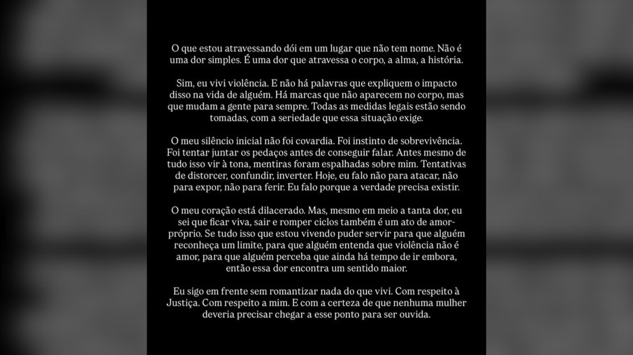 Médica e Influenciadora Relata Violência Doméstica e Denuncia Cantor em João Pessoa