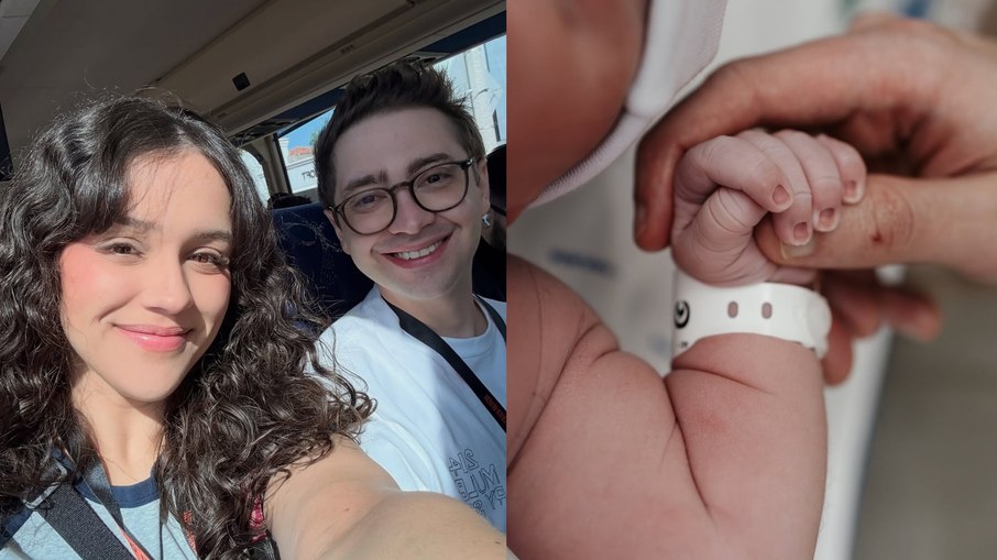 Youtuber Maethe Lima anunciou o primeiro filho com o companheiro, Alan Ferreira