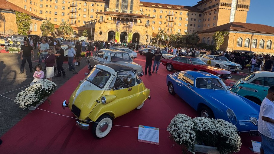 Modelo Romi-Isetta exposto no Brazil Classics Show 2026
