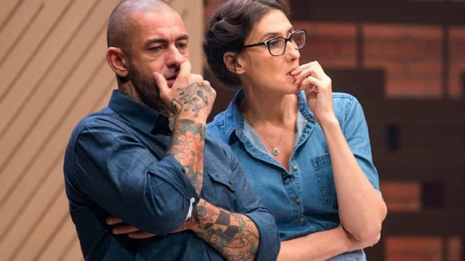 Henrique Fogaça e Paola Carosella