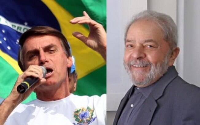 Lula e Bolsonaro
