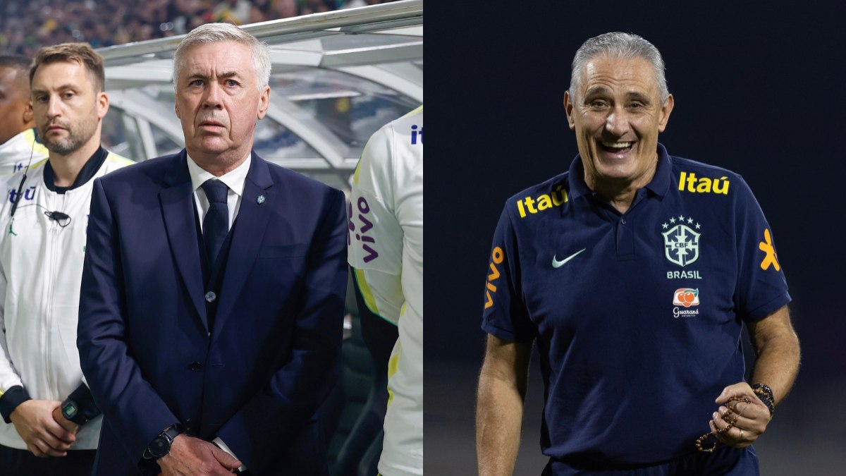 Brasil de Ancelotti leva 3 vezes mais gols que Seleção de Tite Brasil de Ancelotti leva 3 vezes mais gols que Seleção de Tite