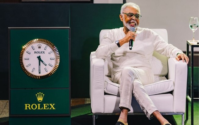 Rolex é relógio oficial da última turnê de Gilberto Gil