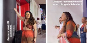 Preta Gil é homenageada em primeiro dia de Carnaval de Salvador