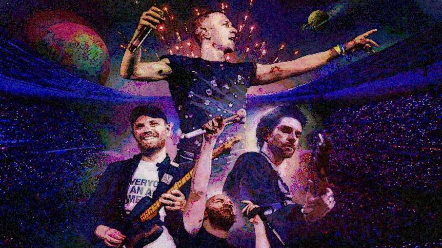  Coldplay volta aos cinemas com exibição do show 'Music Of The Spheres'
