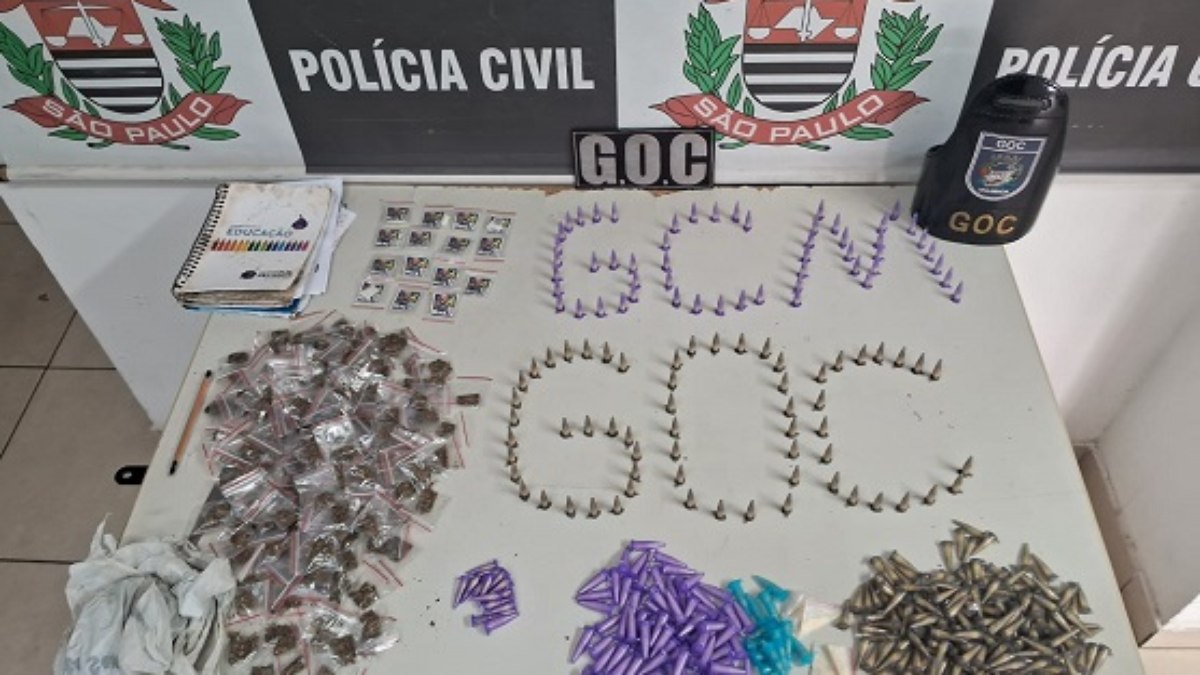 Material recolhido foi encaminhado à Delegacia de Polícia Civil Material recolhido foi encaminhado à Delegacia de Polícia Civil