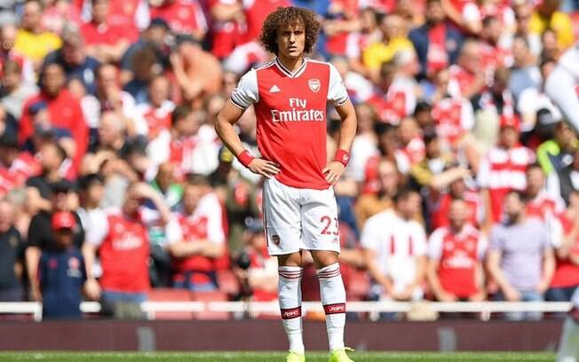 David Luiz estreou pelo Arsenal