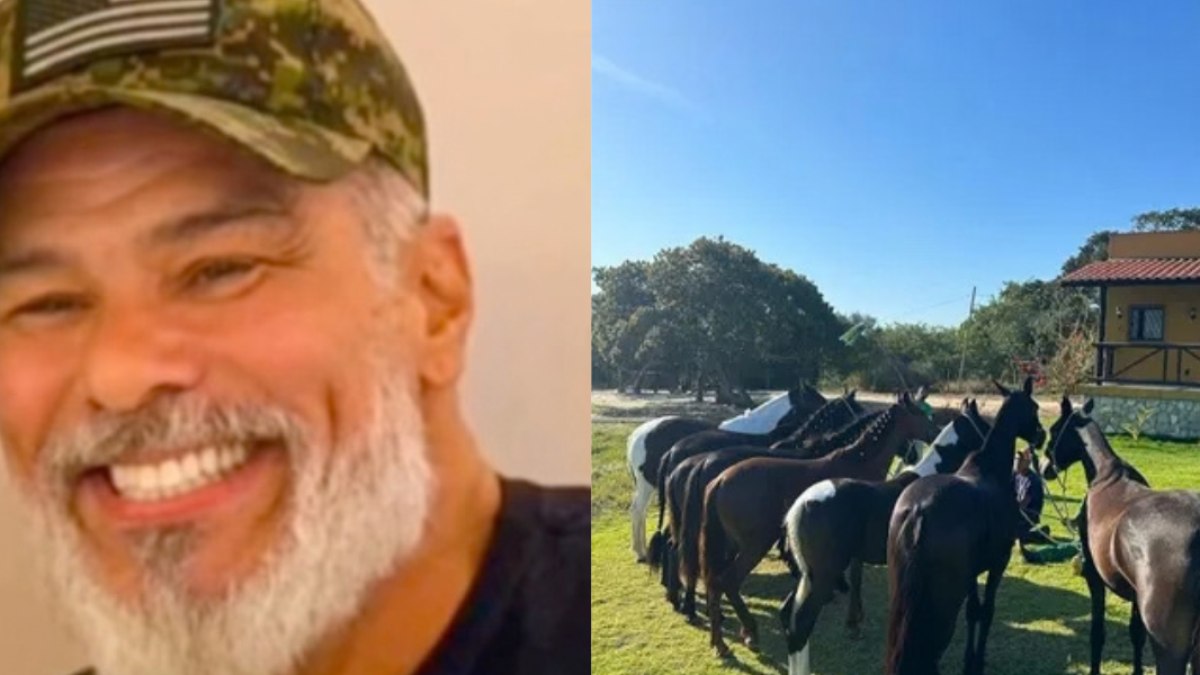 Maurício Mattar se dedica à criação de animais em propriedade rural. Maurício Mattar se dedica à criação de animais em propriedade rural.