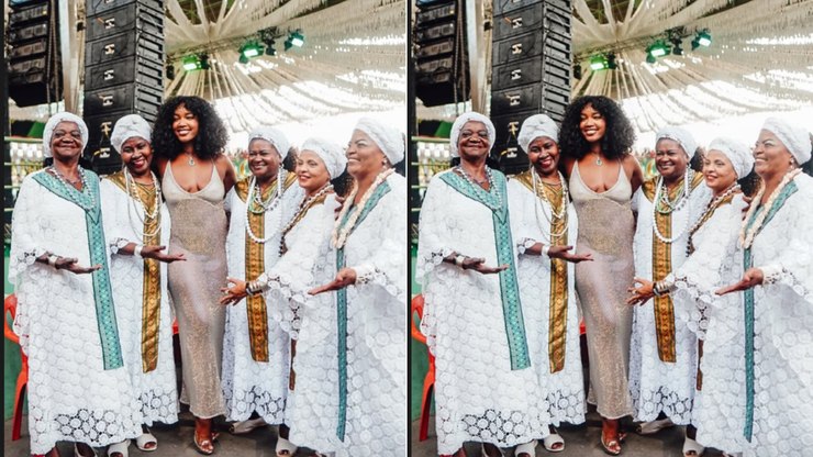 IZA retorna como rainha da Imperatriz em evento no Rio de Janeiro