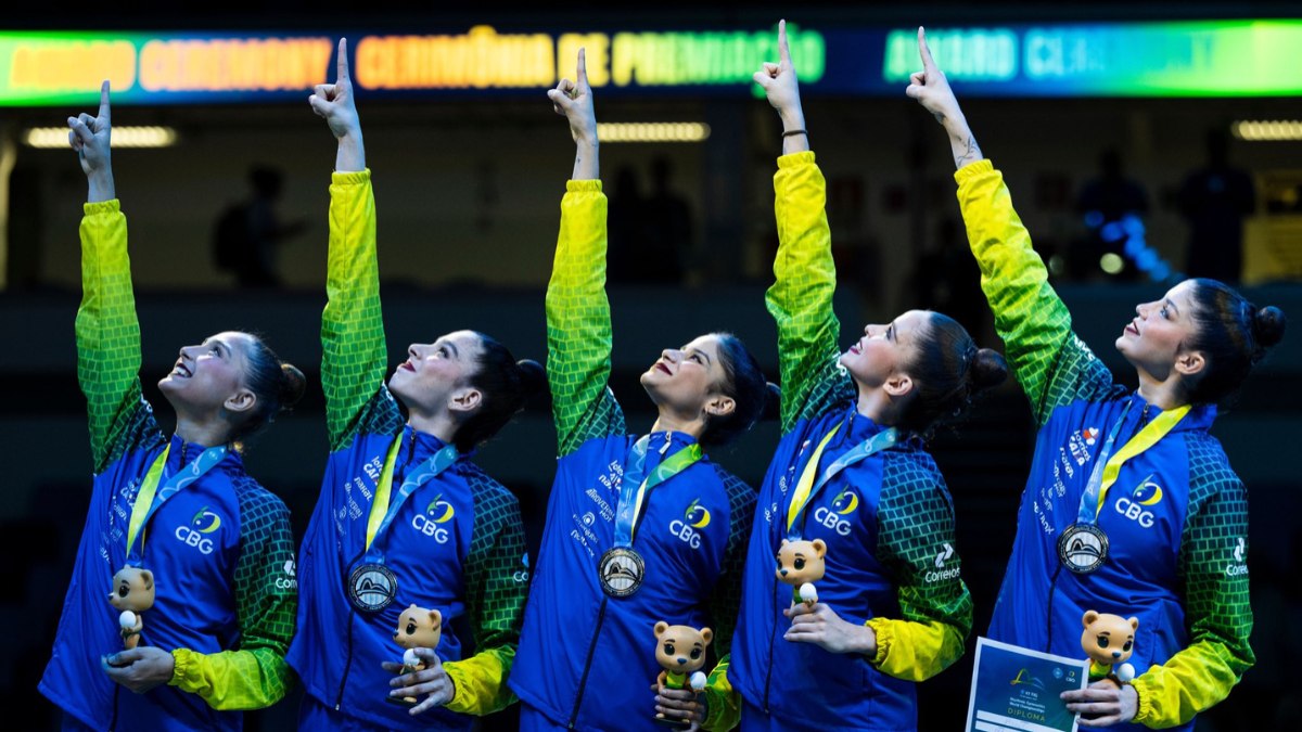 É a primeira vez na história que a modalidade conquista uma medalha em mundil 