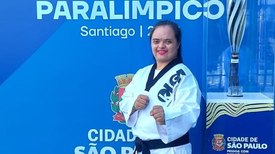 Mônica Rocha, atleta do Olga Kos participa dos Jogos  Parapan de Santiago 2023
