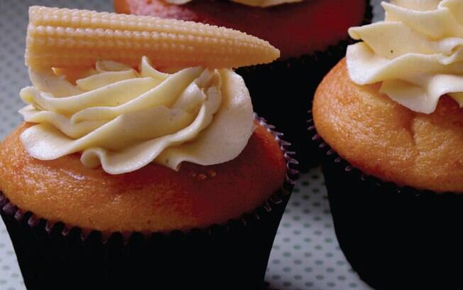 Foto da receita Cupcake cremoso de milho pronta.