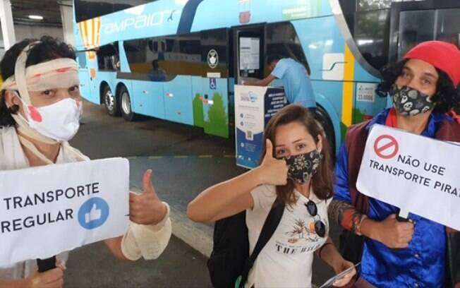 Transporte rodovirio regular intensifica medidas de proteo aos passageiros neste final de ano