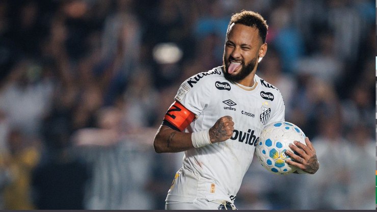 Decisivo, mas irregular: os números de Neymar no Santos