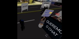 Crianças protestam após Roblox bloquear chat para menores