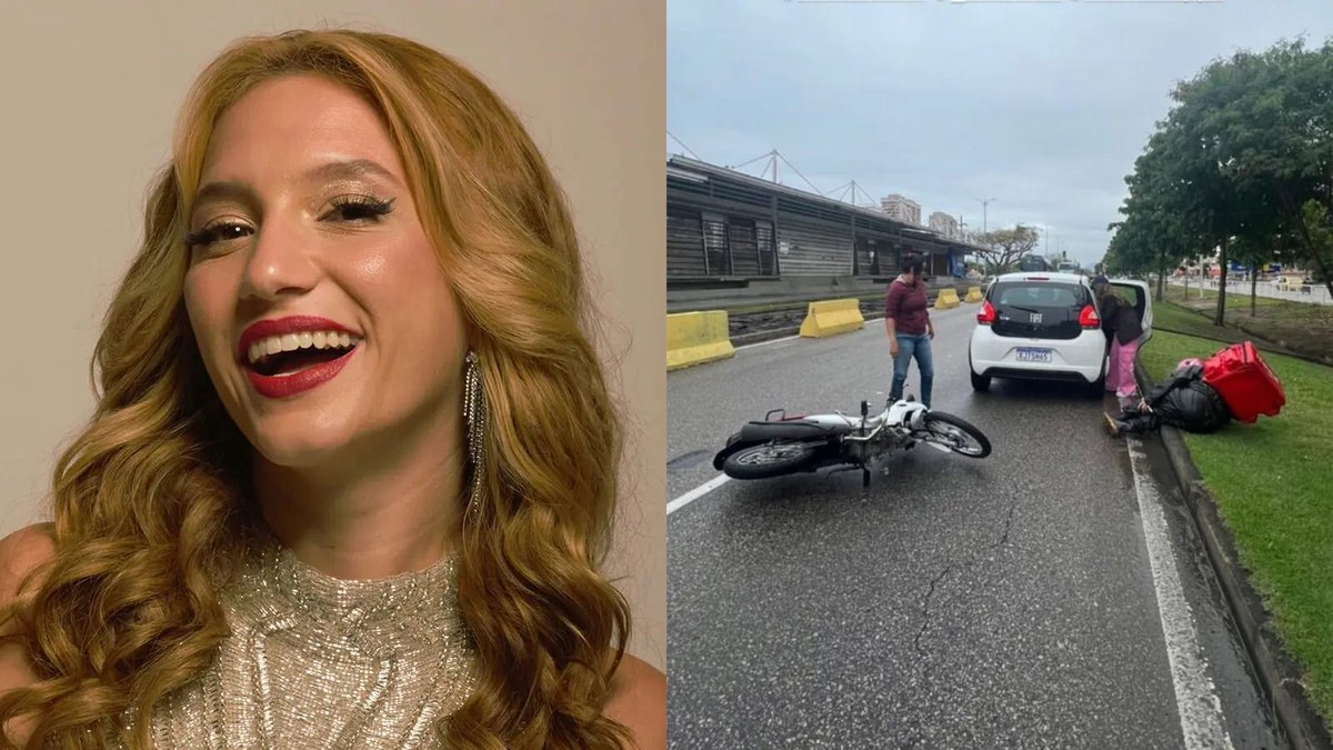 Lorena Comparato sofreu acidente de carro antes do Rock in Rio