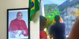 Clima de copa: seminaristas torcem por cardeal do Rio no conclave