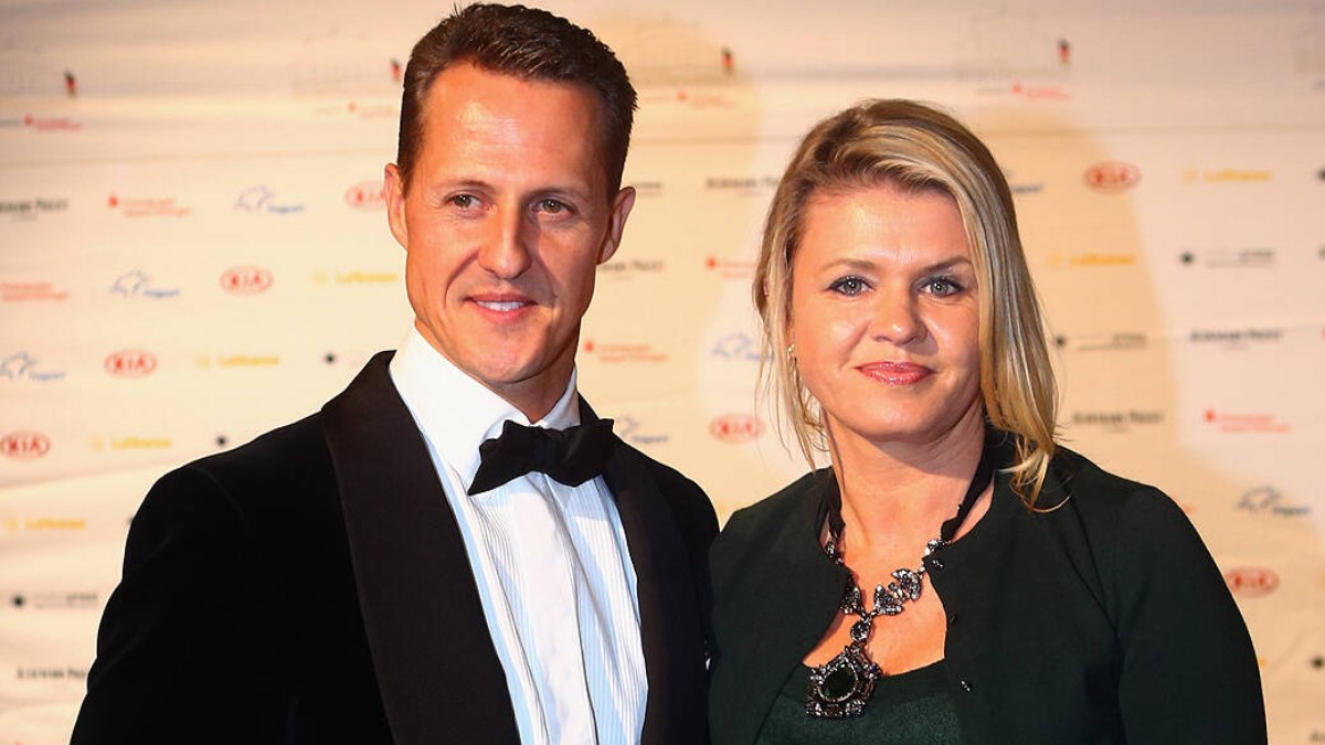 Schumacher e Corinna se casaram em 1995