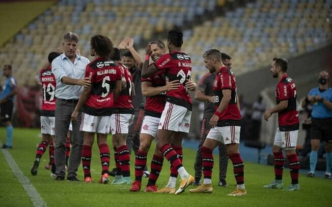 Em quinto lugar na tabela, Flamengo é o segundo time com mais chances de vencer o Campeonato Brasileiro