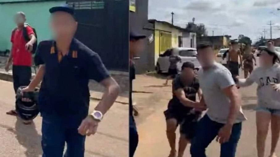 Richard Nunes é agredido na rua