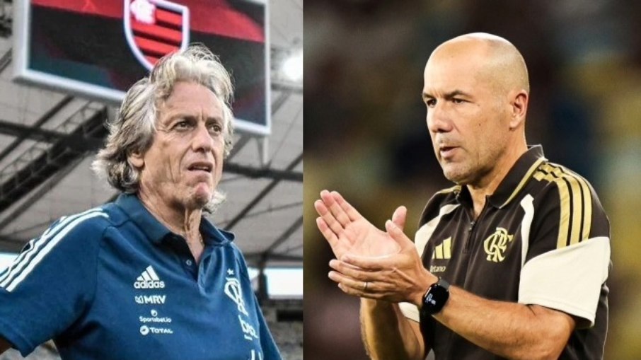 Jorge Jesus e Leonardo Jardim