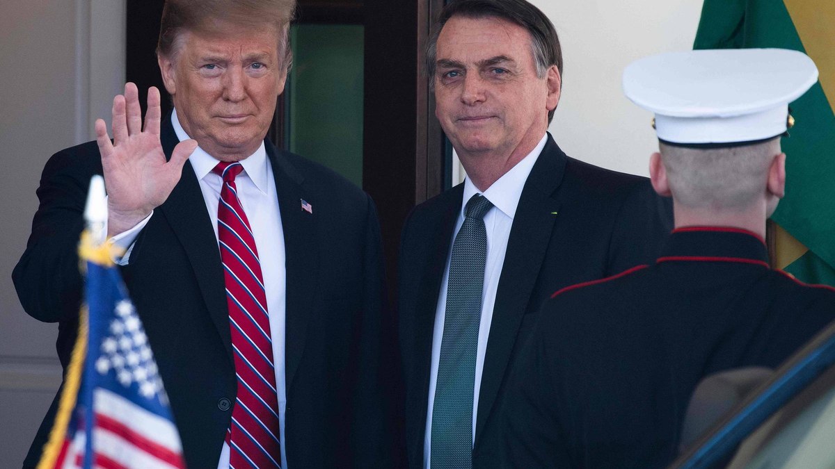 Trump e Bolsonaro Trump e Bolsonaro