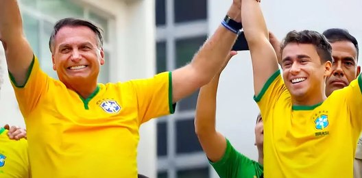 Nikolas irrita clã Bolsonaro ao se aproximar de Tarcísio Freitas