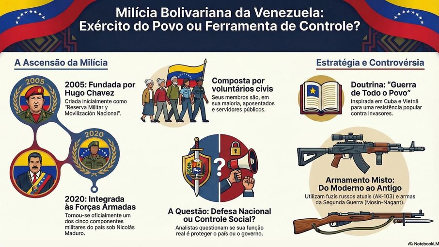 Milícia bolivariana: Exército do povo ou ferramenta de controle? Milícia bolivariana: Exército do povo ou ferramenta de controle?