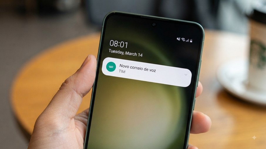 Símbolo do correio de voz atrapalha alguns usuários na visualização de notificações Símbolo do correio de voz atrapalha alguns usuários na visualização de notificações